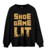 Cacao Wow 4s Sweatshirt Match Shoe Game Lit - NastyJamz