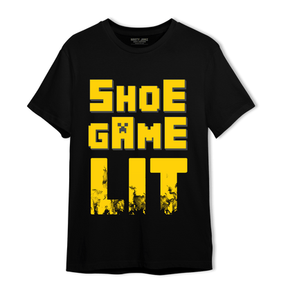 Thunder 4s T Shirt Match Shoe Game Lit - NastyJamz