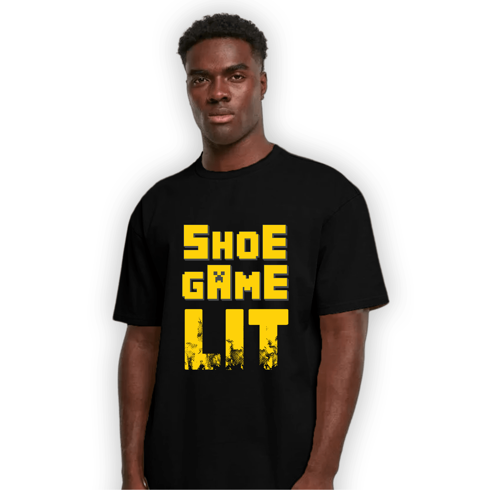 Thunder 4s T Shirt Match Shoe Game Lit - NastyJamz