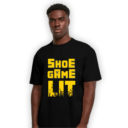 Thunder 4s T Shirt Match Shoe Game Lit - NastyJamz