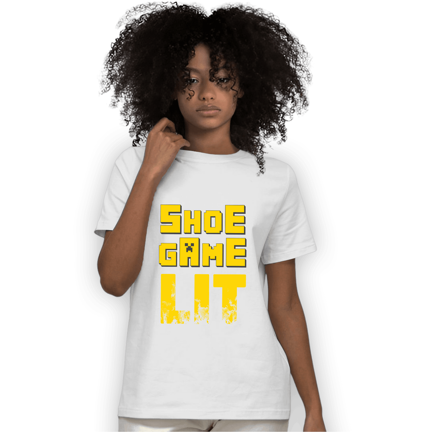 Thunder 4s T Shirt Match Shoe Game Lit - NastyJamz
