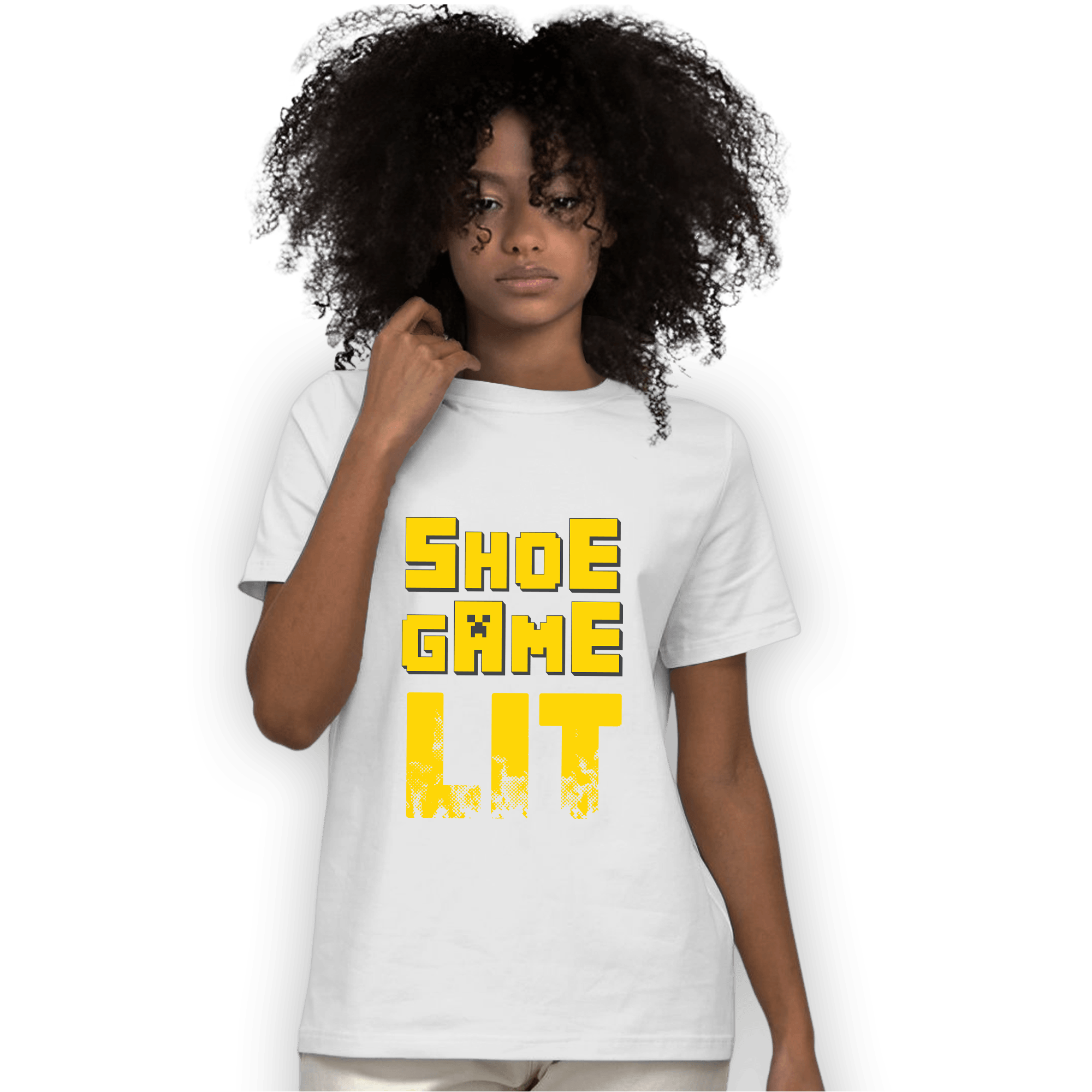 Thunder 4s T Shirt Match Shoe Game Lit - NastyJamz
