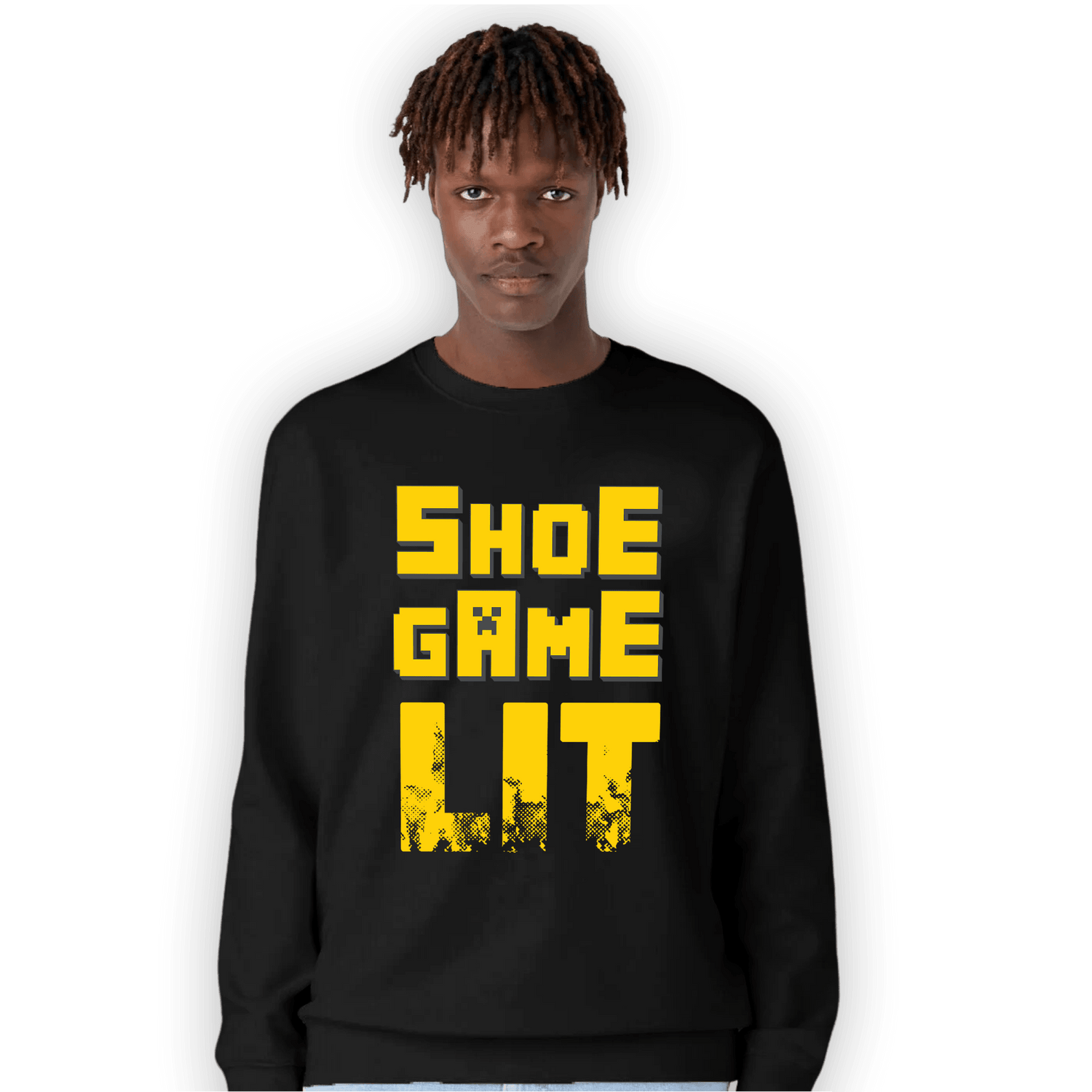Thunder 4s Sweatshirt Match Shoe Game Lit - NastyJamz