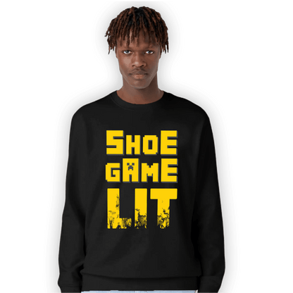 Thunder 4s Sweatshirt Match Shoe Game Lit - NastyJamz