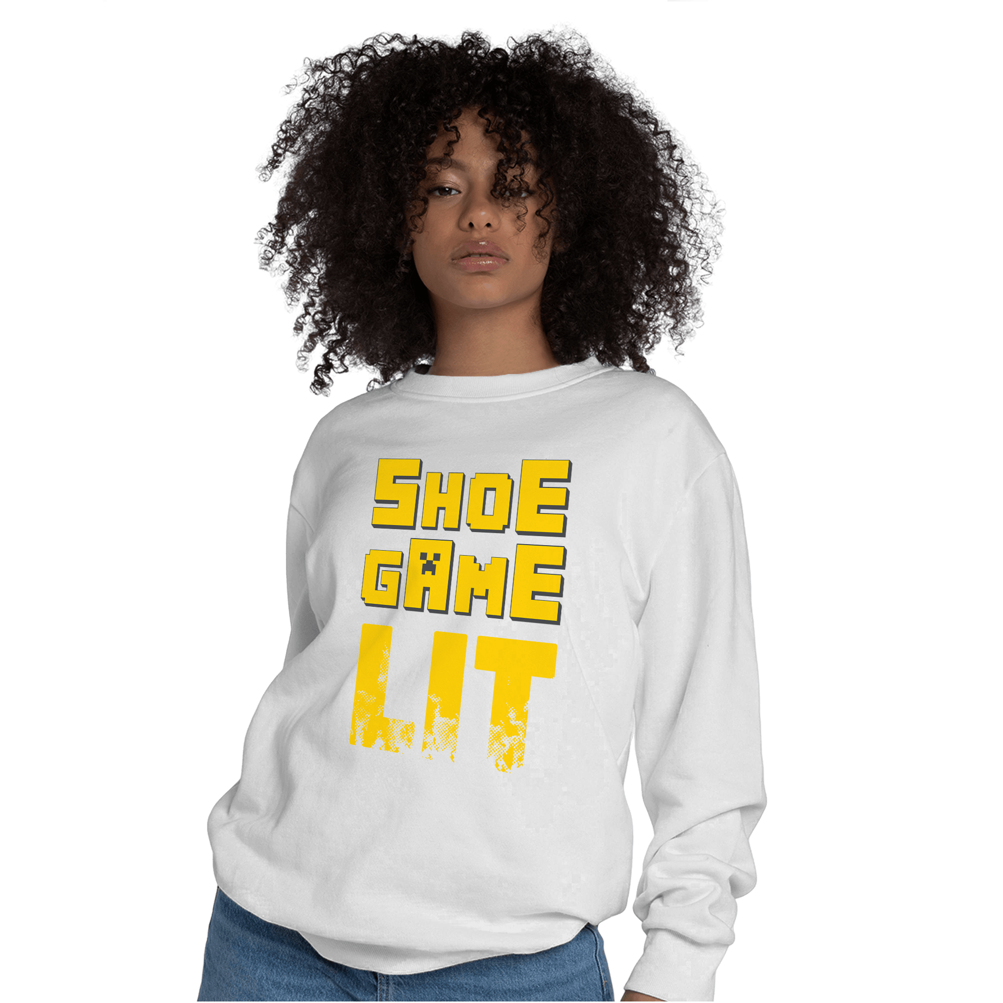 Thunder 4s Sweatshirt Match Shoe Game Lit - NastyJamz