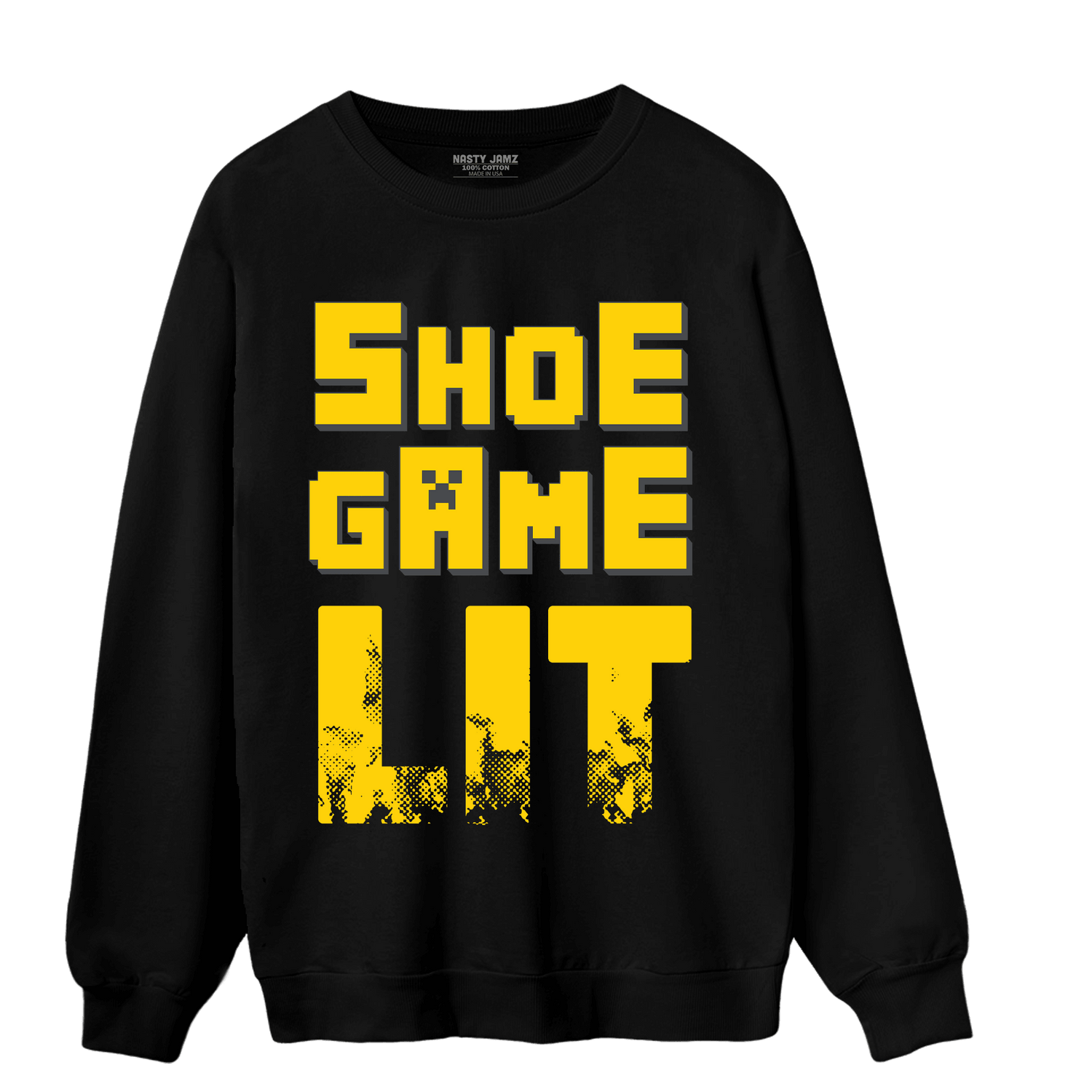 Thunder 4s Sweatshirt Match Shoe Game Lit - NastyJamz