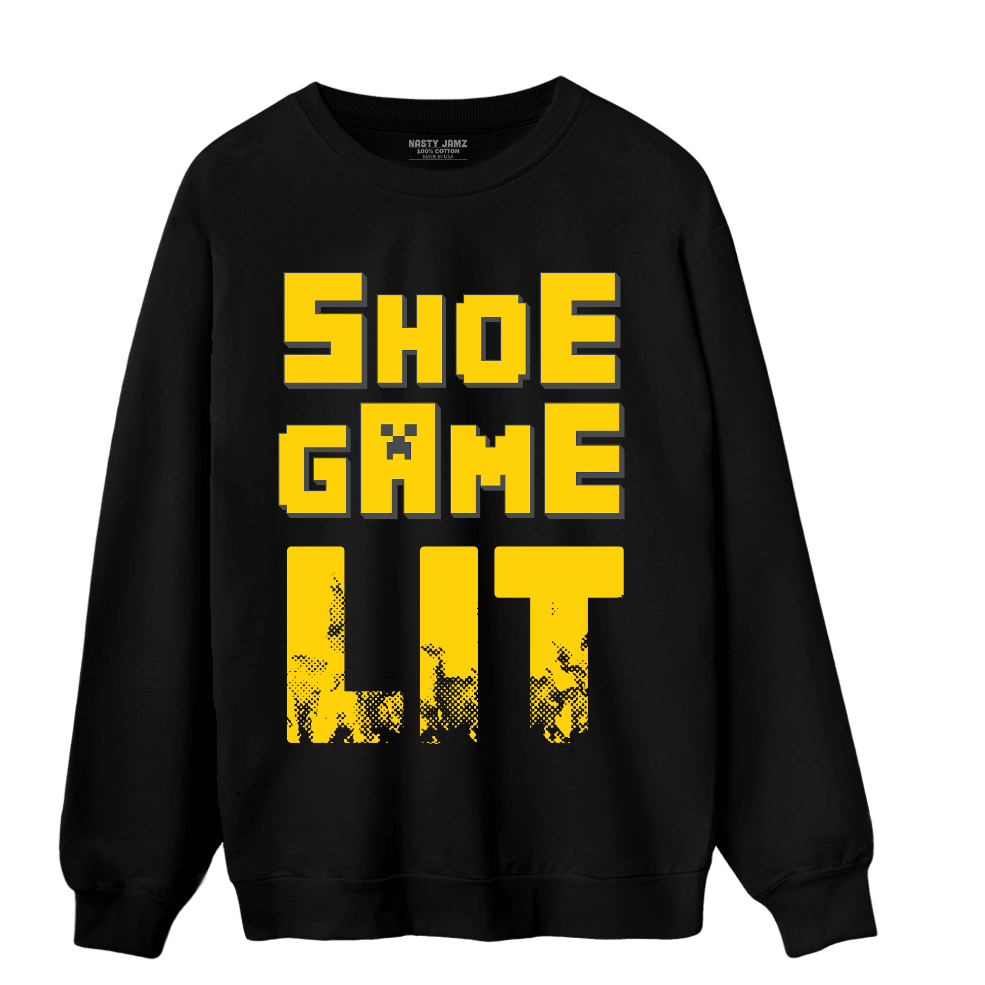 Thunder 4s Sweatshirt Match Shoe Game Lit - NastyJamz