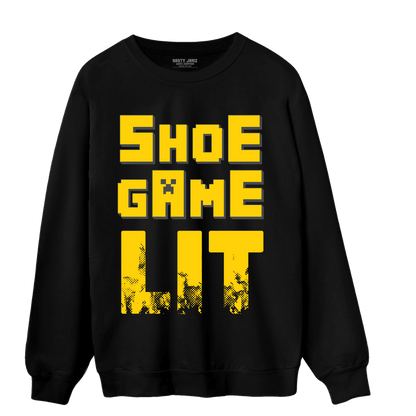 Thunder 4s Sweatshirt Match Shoe Game Lit - NastyJamz