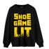 Thunder 4s Sweatshirt Match Shoe Game Lit - NastyJamz