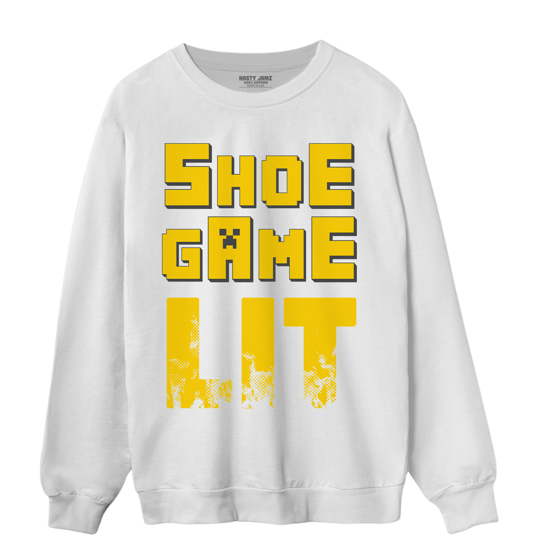 Thunder 4s Sweatshirt Match Shoe Game Lit - NastyJamz