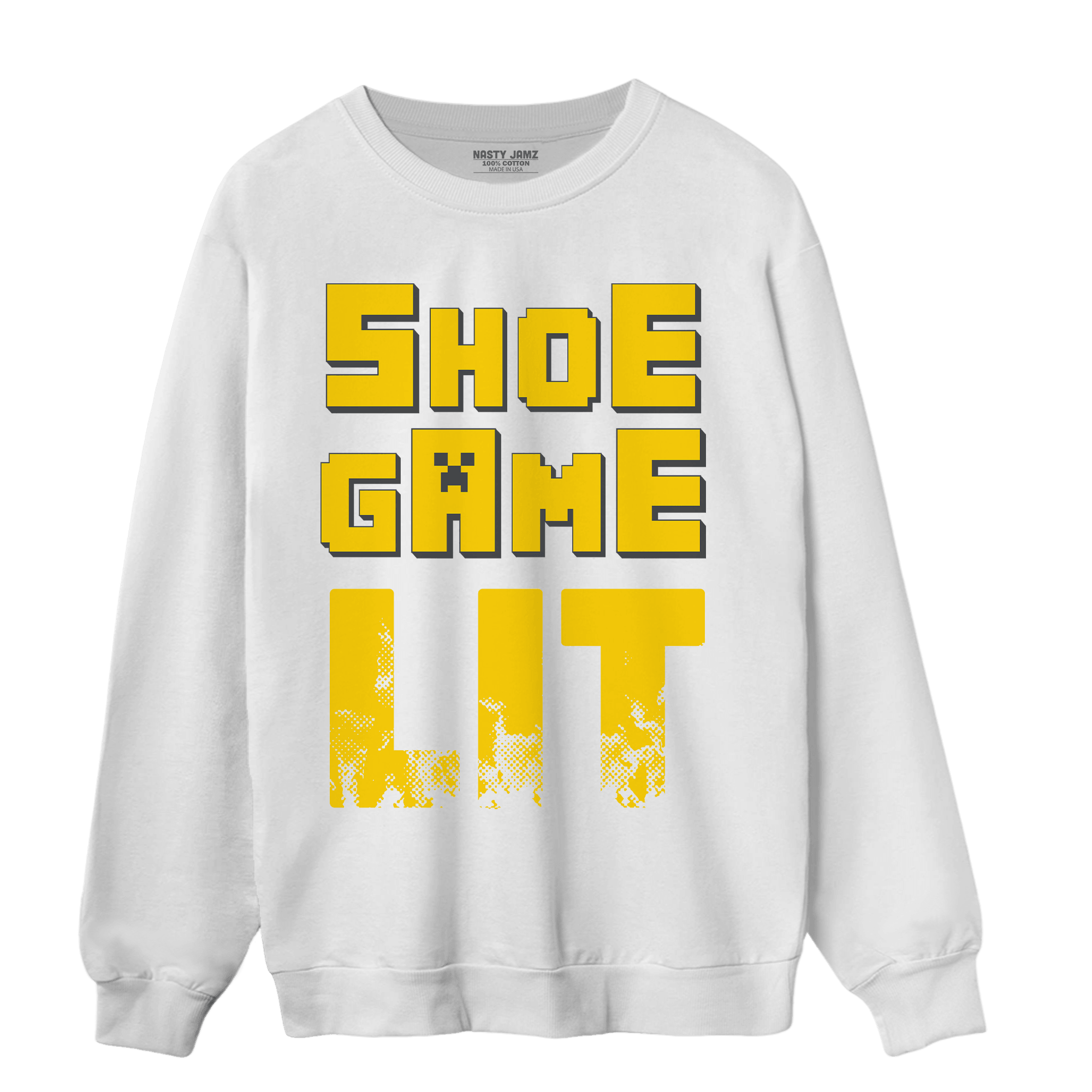Thunder 4s Sweatshirt Match Shoe Game Lit - NastyJamz