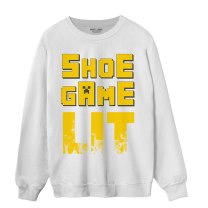 Thunder 4s Sweatshirt Match Shoe Game Lit - NastyJamz