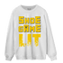 Thunder 4s Sweatshirt Match Shoe Game Lit - NastyJamz