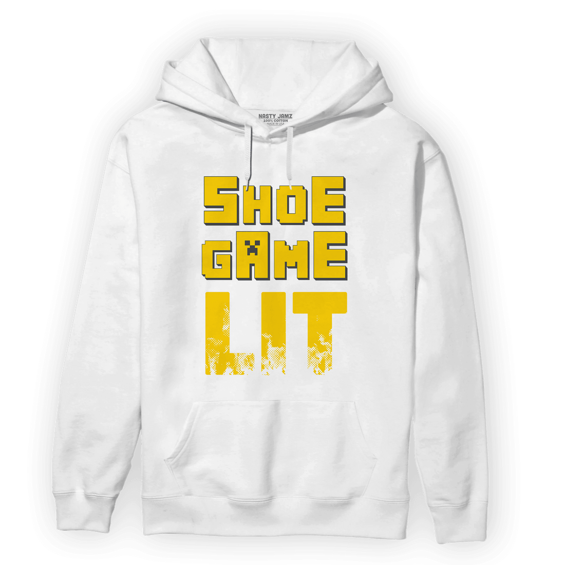 Thunder 4s Hoodie Match Shoe Game Lit - NastyJamz