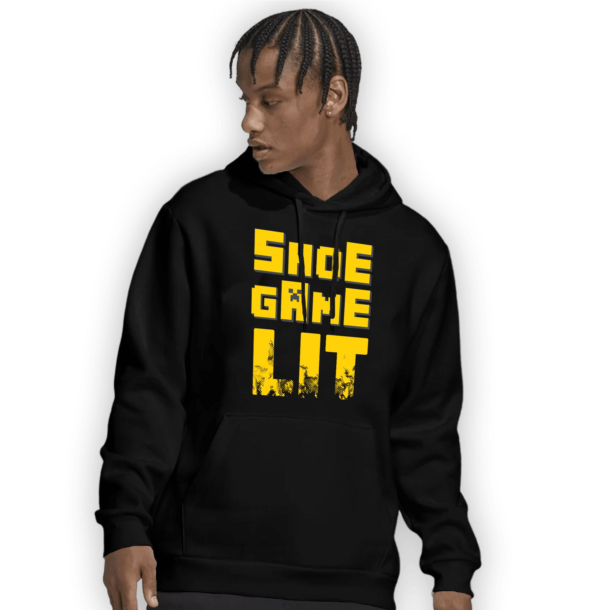 Thunder 4s Hoodie Match Shoe Game Lit - NastyJamz