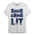 Midnight Navy 5s T Shirt Match Shoe Game Lit - NastyJamz