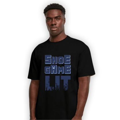 Midnight Navy 5s T Shirt Match Shoe Game Lit - NastyJamz