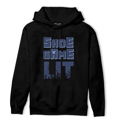 Midnight Navy 5s Hoodie Match Shoe Game Lit - NastyJamz