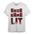 Plaid 5s T Shirt Match Shoe Game Lit - NastyJamz