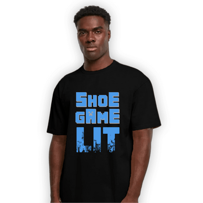 University Blue 5s T Shirt Match Shoe Game Lit - NastyJamz