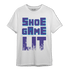 Aqua 6s T Shirt Match Shoe Game Lit - NastyJamz