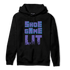 Aqua 6s Hoodie Match Shoe Game Lit - NastyJamz