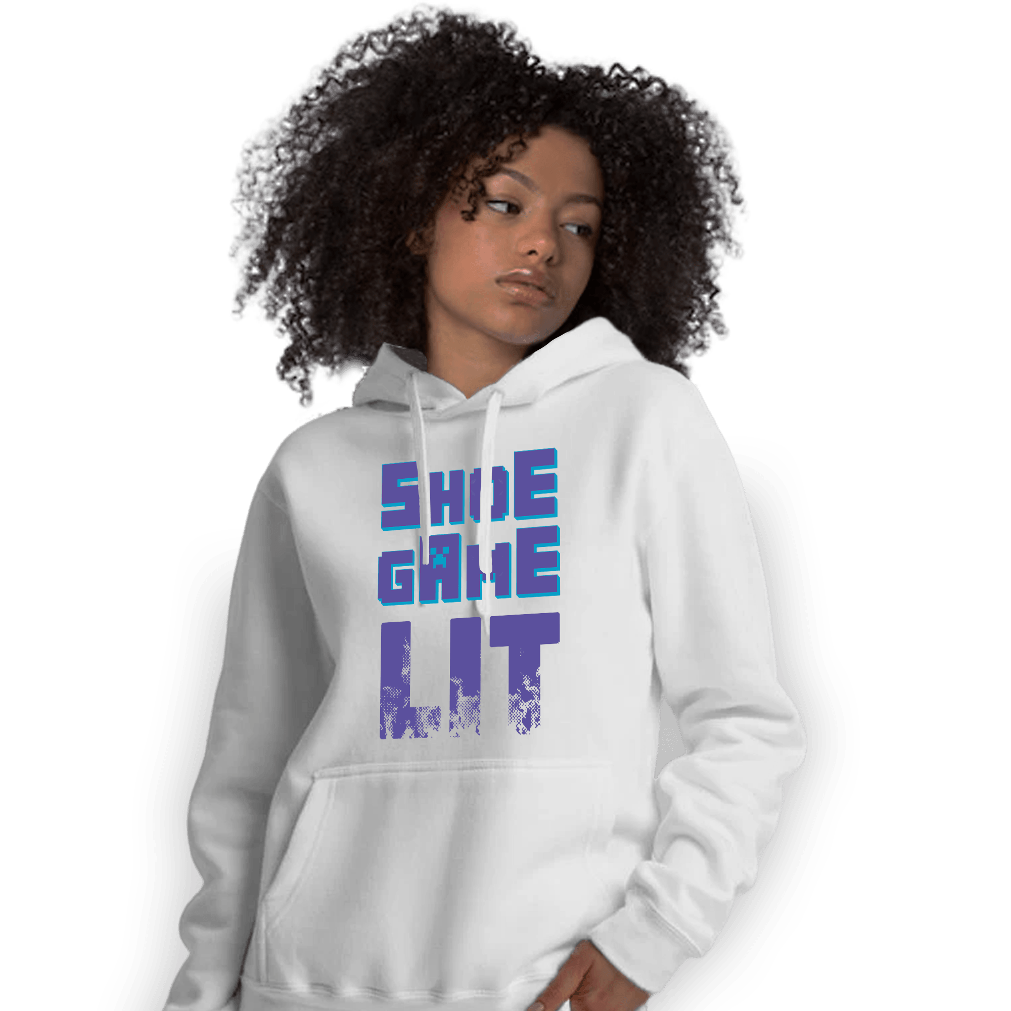 Aqua 6s Hoodie Match Shoe Game Lit - NastyJamz