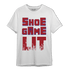 Playoffs 8s T Shirt Match Shoe Game Lit - NastyJamz