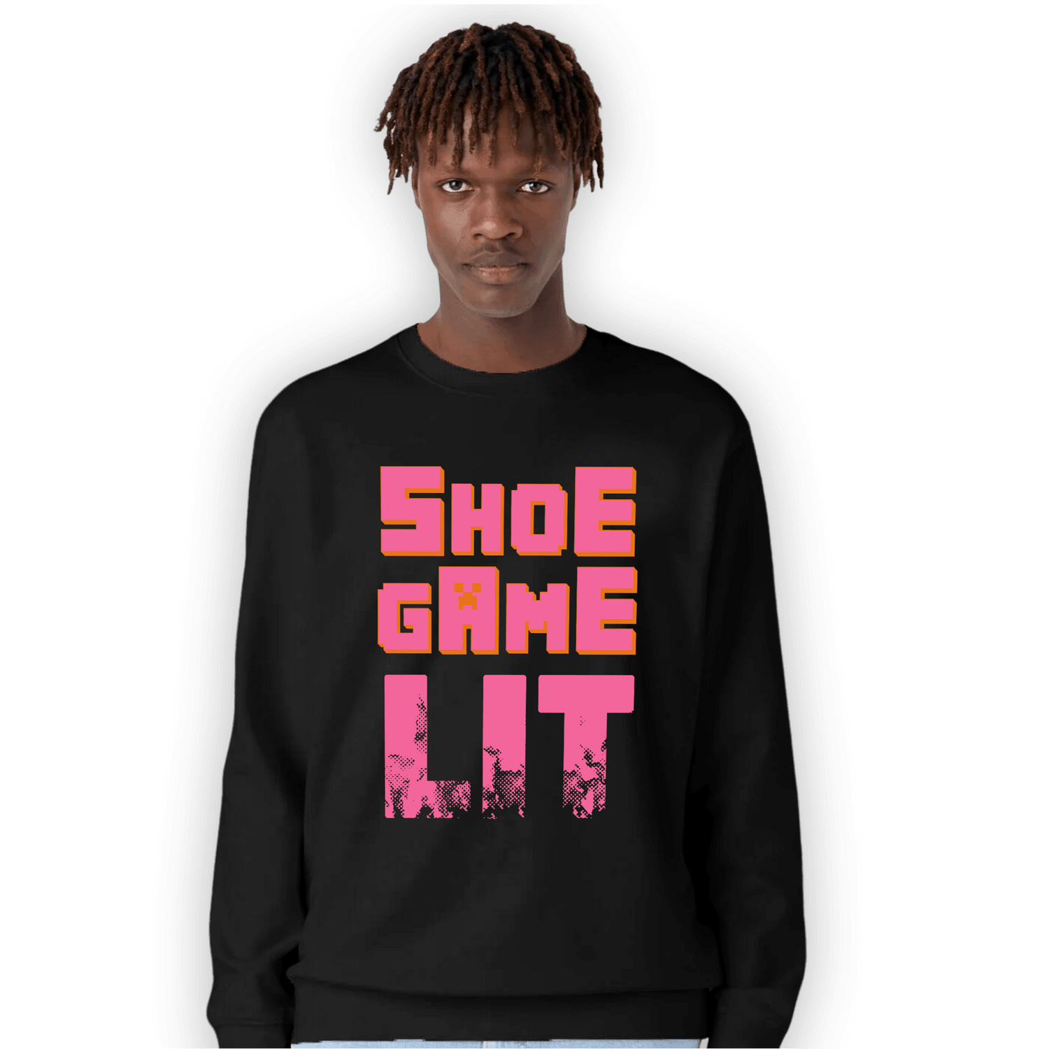 SB Dunk Blossom Sweatshirt Match Shoe Game Lit - NastyJamz