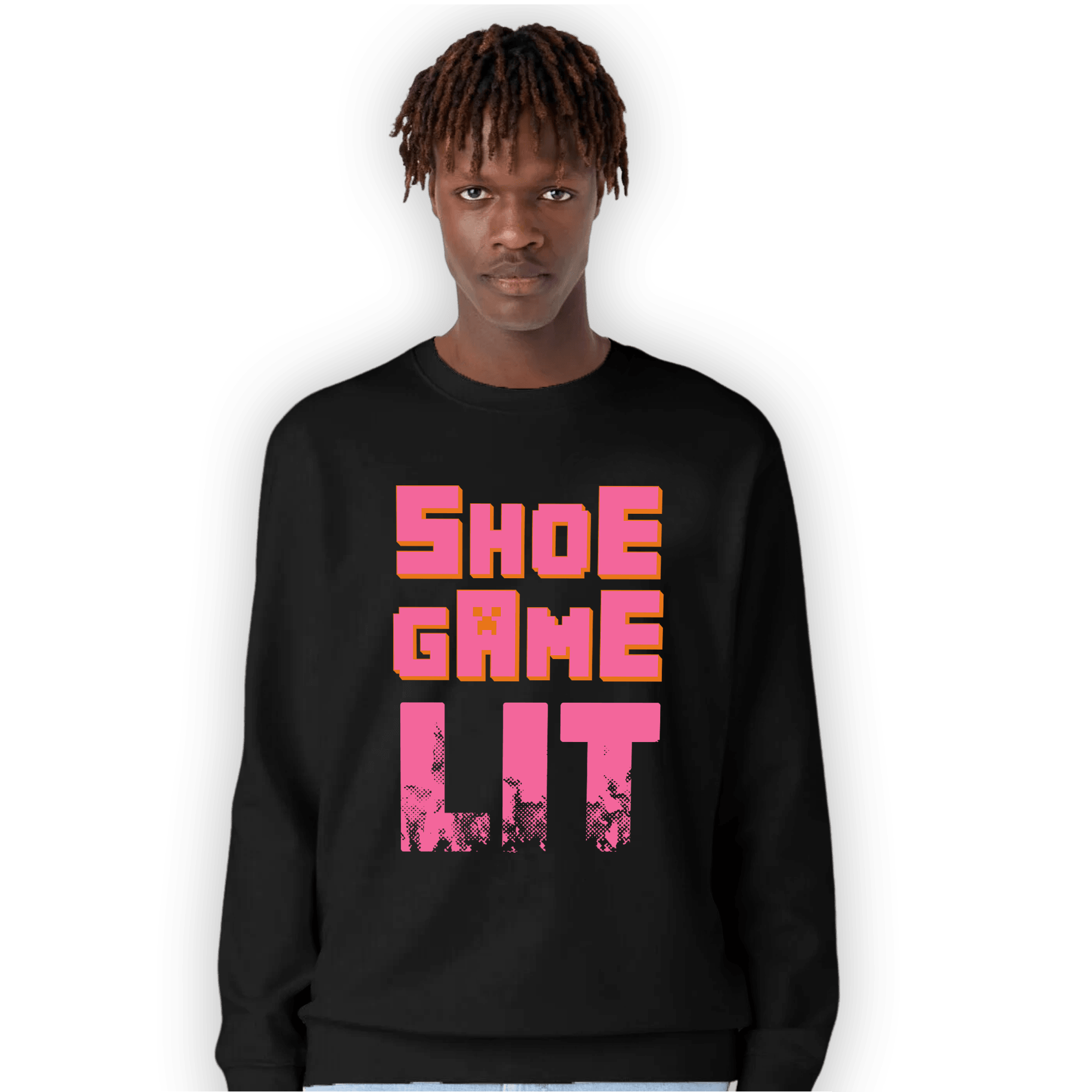 SB Dunk Blossom Sweatshirt Match Shoe Game Lit - NastyJamz