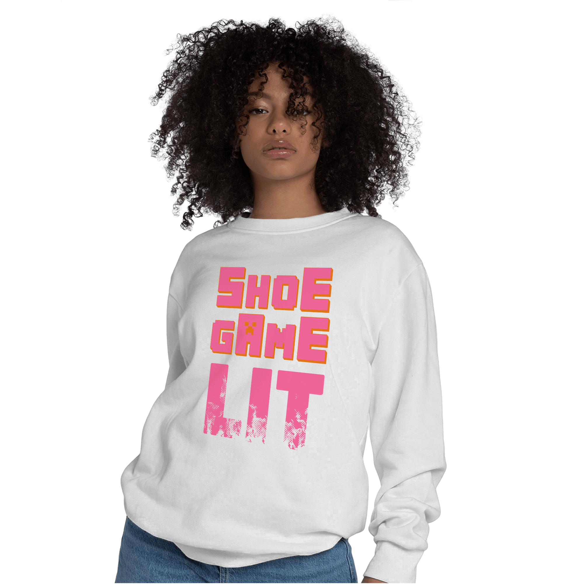 SB Dunk Blossom Sweatshirt Match Shoe Game Lit - NastyJamz