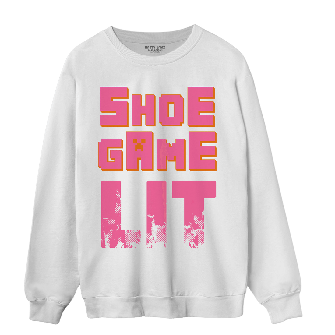 SB Dunk Blossom Sweatshirt Match Shoe Game Lit - NastyJamz
