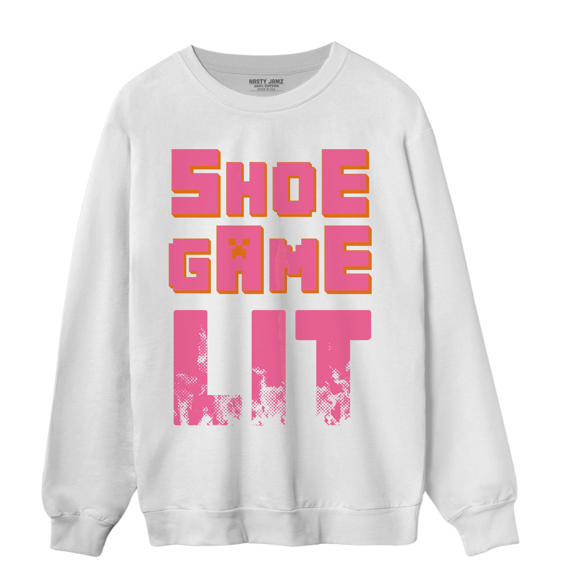 SB Dunk Blossom Sweatshirt Match Shoe Game Lit - NastyJamz