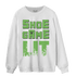 SB Dunk Buttercup Sweatshirt Match Shoe Game Lit - NastyJamz