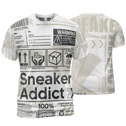 Gratitude 11s T Shirt Match Sneaker Addict 3D All-Over Print Warning - NastyJamz
