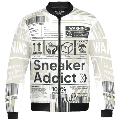 Gratitude 11s Jacket Match Sneaker Addict 3D All-Over Print Warning - NastyJamz