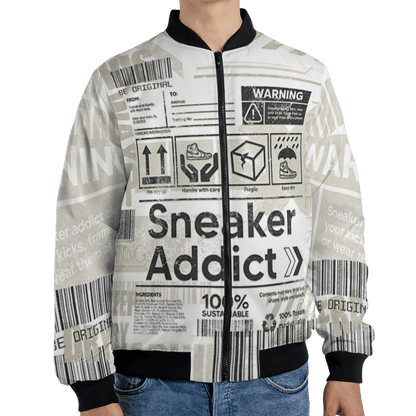 Gratitude 11s Jacket Match Sneaker Addict 3D All-Over Print Warning - NastyJamz
