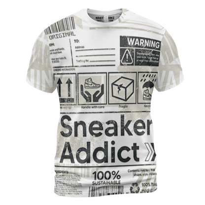 Gratitude 11s T Shirt Match Sneaker Addict 3D All-Over Print Warning - NastyJamz