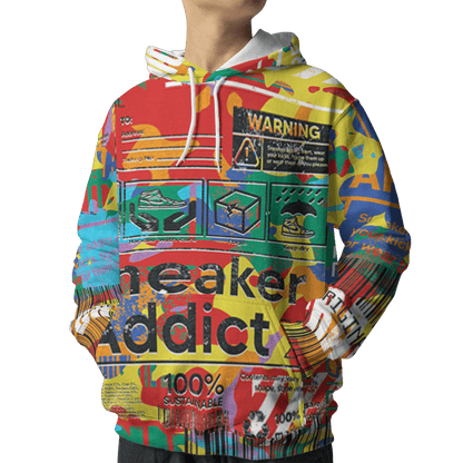 Mid GS Six Championships 1s Hoodie Match Sneaker Addict 3D All-Over Print Warning - NastyJamz