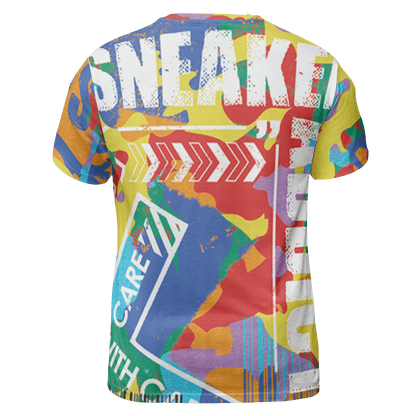 Mid GS Six Championships 1s T Shirt Match Sneaker Addict 3D All-Over Print Warning - NastyJamz