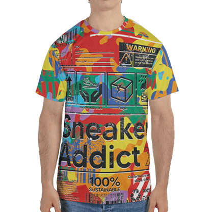 Mid GS Six Championships 1s T Shirt Match Sneaker Addict 3D All-Over Print Warning - NastyJamz