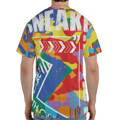 Mid GS Six Championships 1s T Shirt Match Sneaker Addict 3D All-Over Print Warning - NastyJamz