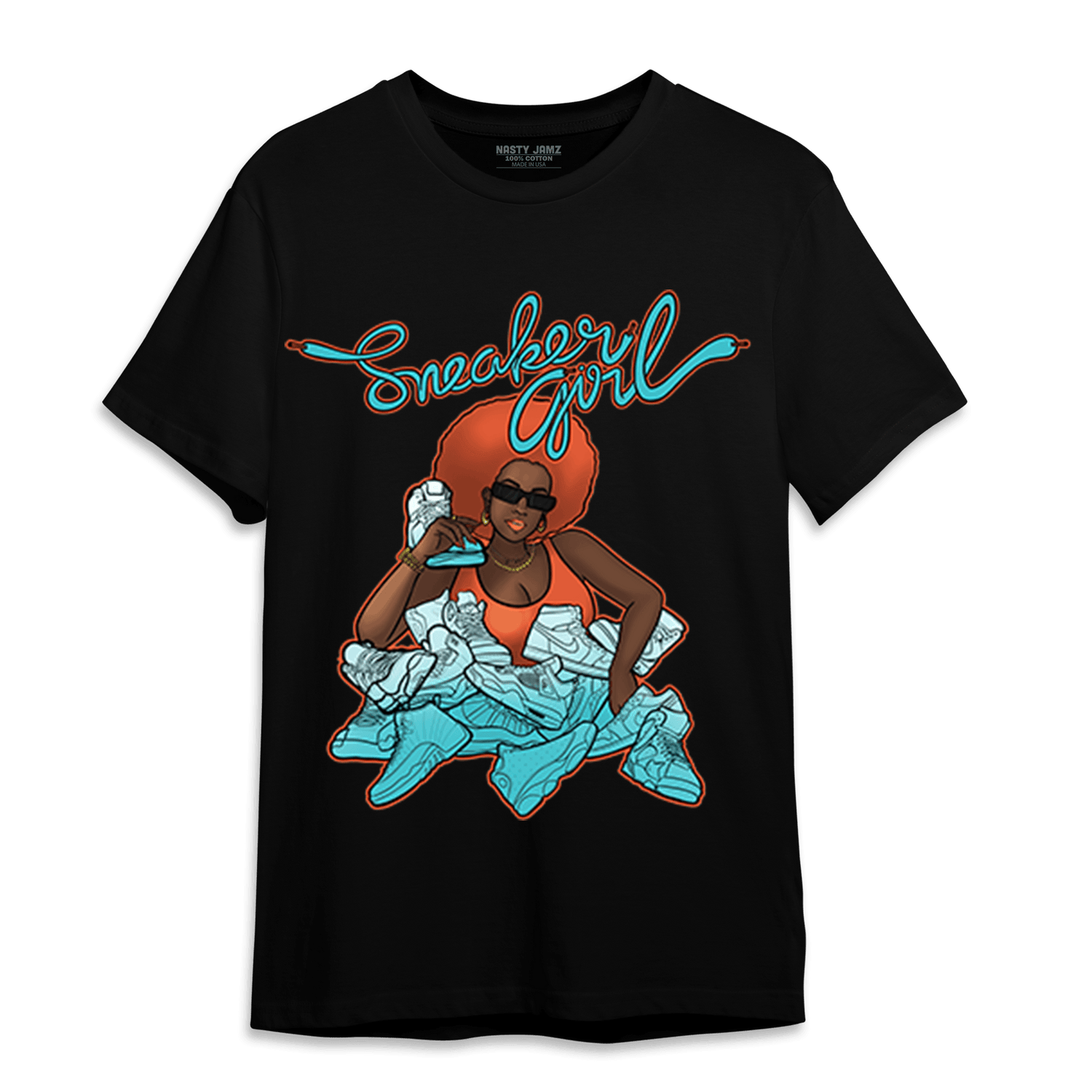 Dunk Low Dolphins T Shirt Match Sneaker Girl - NastyJamz
