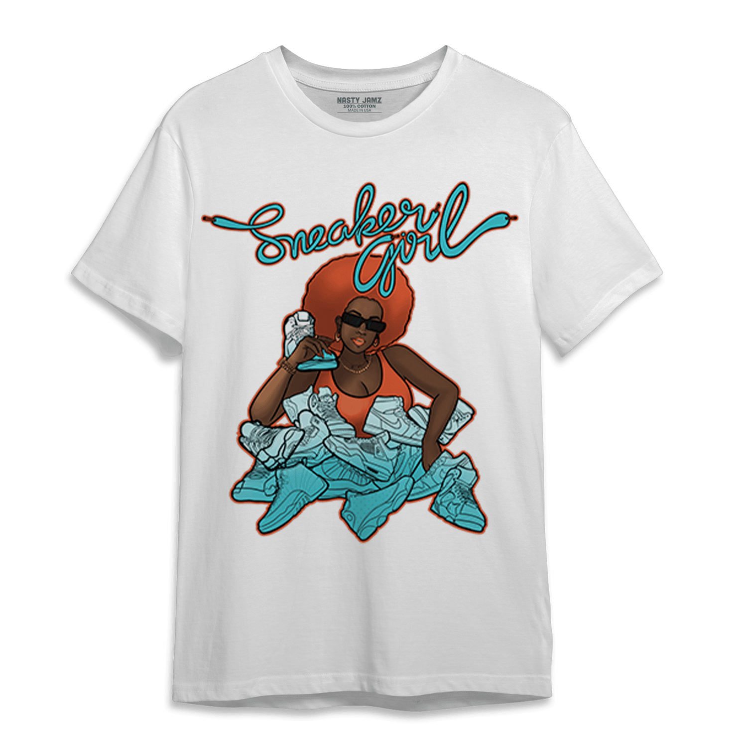 Dunk Low Dolphins T Shirt Match Sneaker Girl - NastyJamz