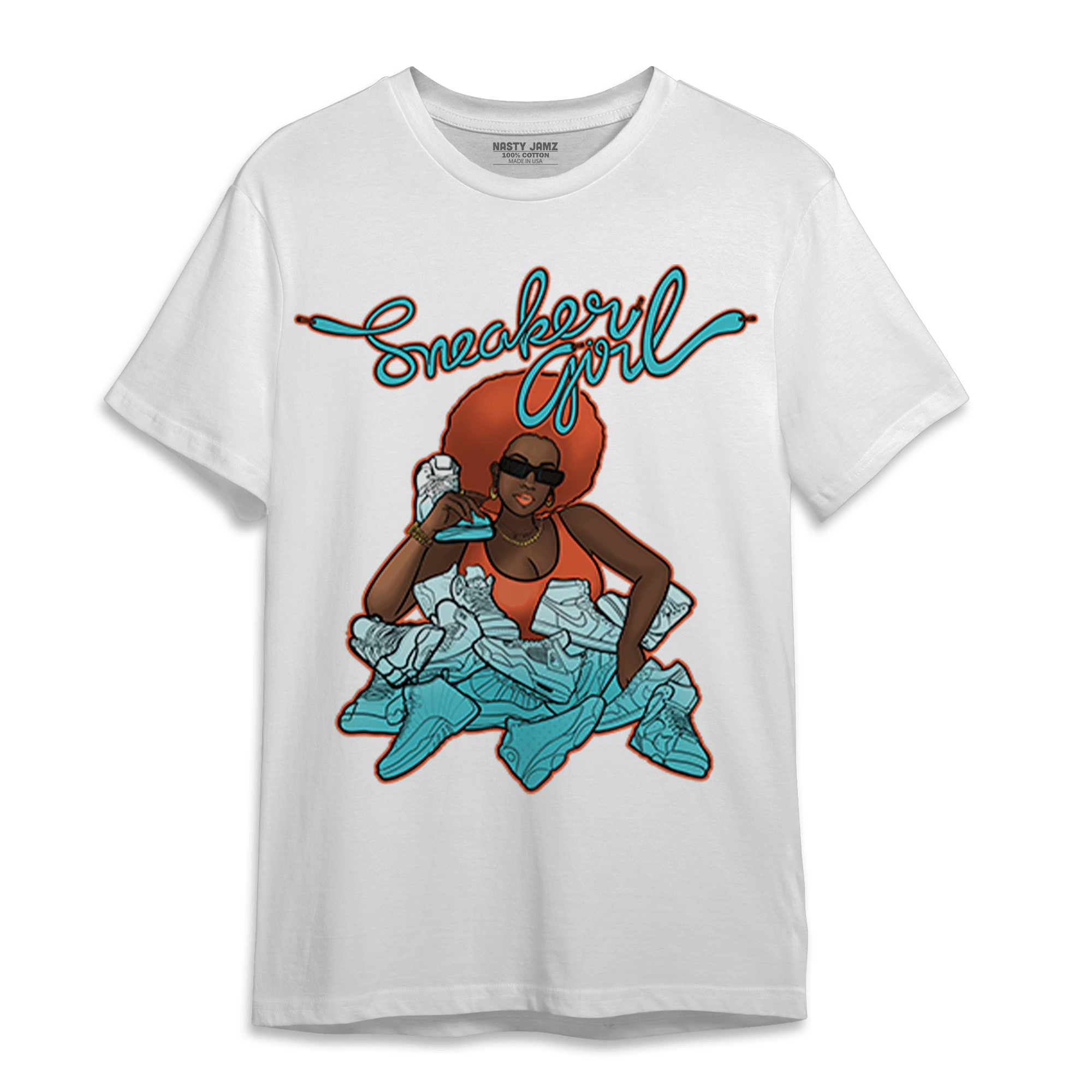 Dunk Low Dolphins T Shirt Match Sneaker Girl - NastyJamz