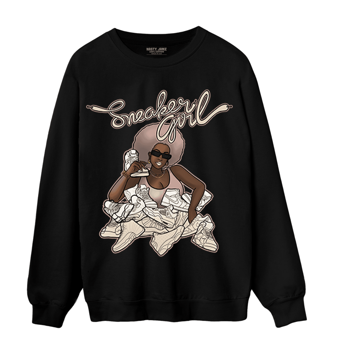Dunk Low Twist Sanddrift Sweatshirt Match Sneaker Girl - NastyJamz