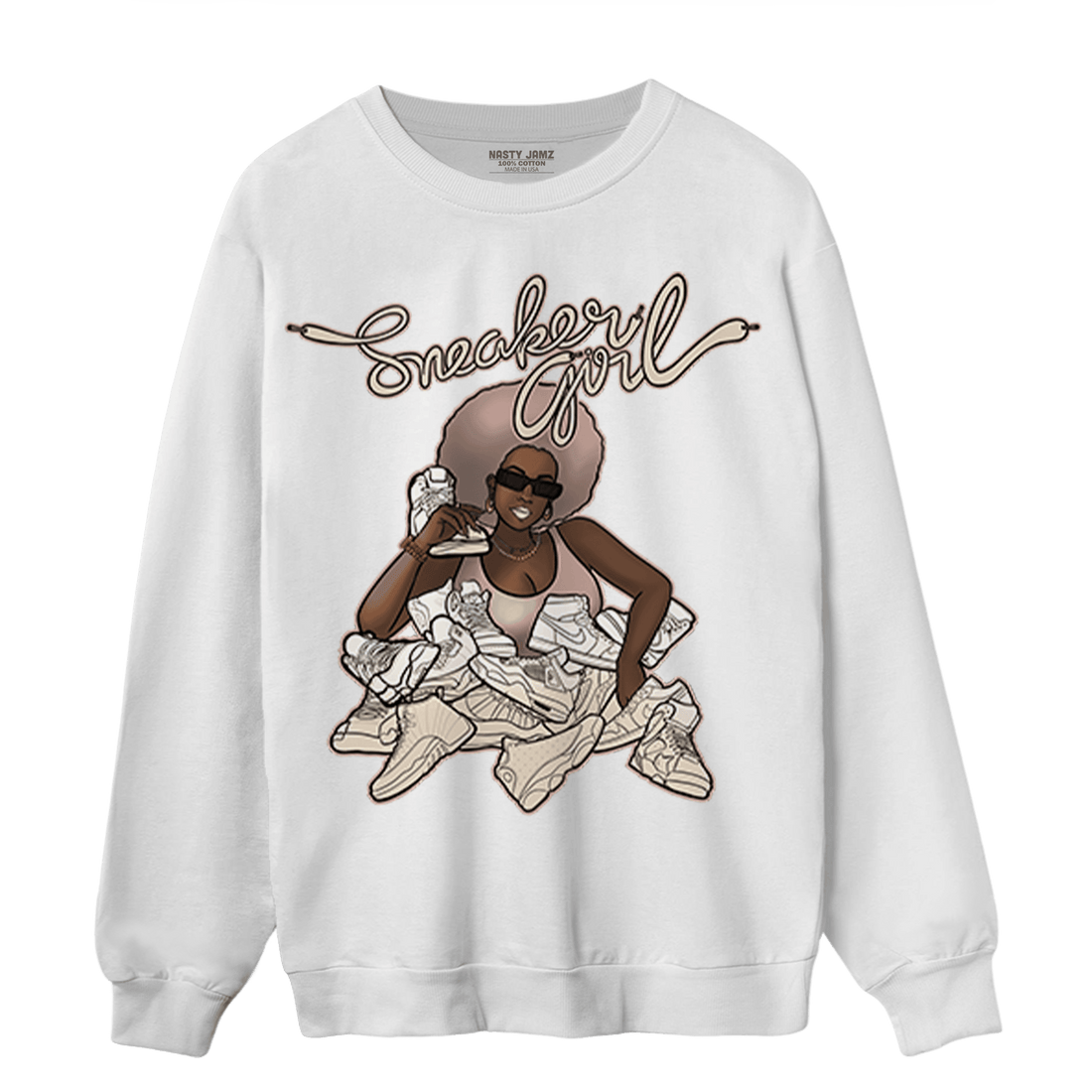 Dunk Low Twist Sanddrift Sweatshirt Match Sneaker Girl - NastyJamz