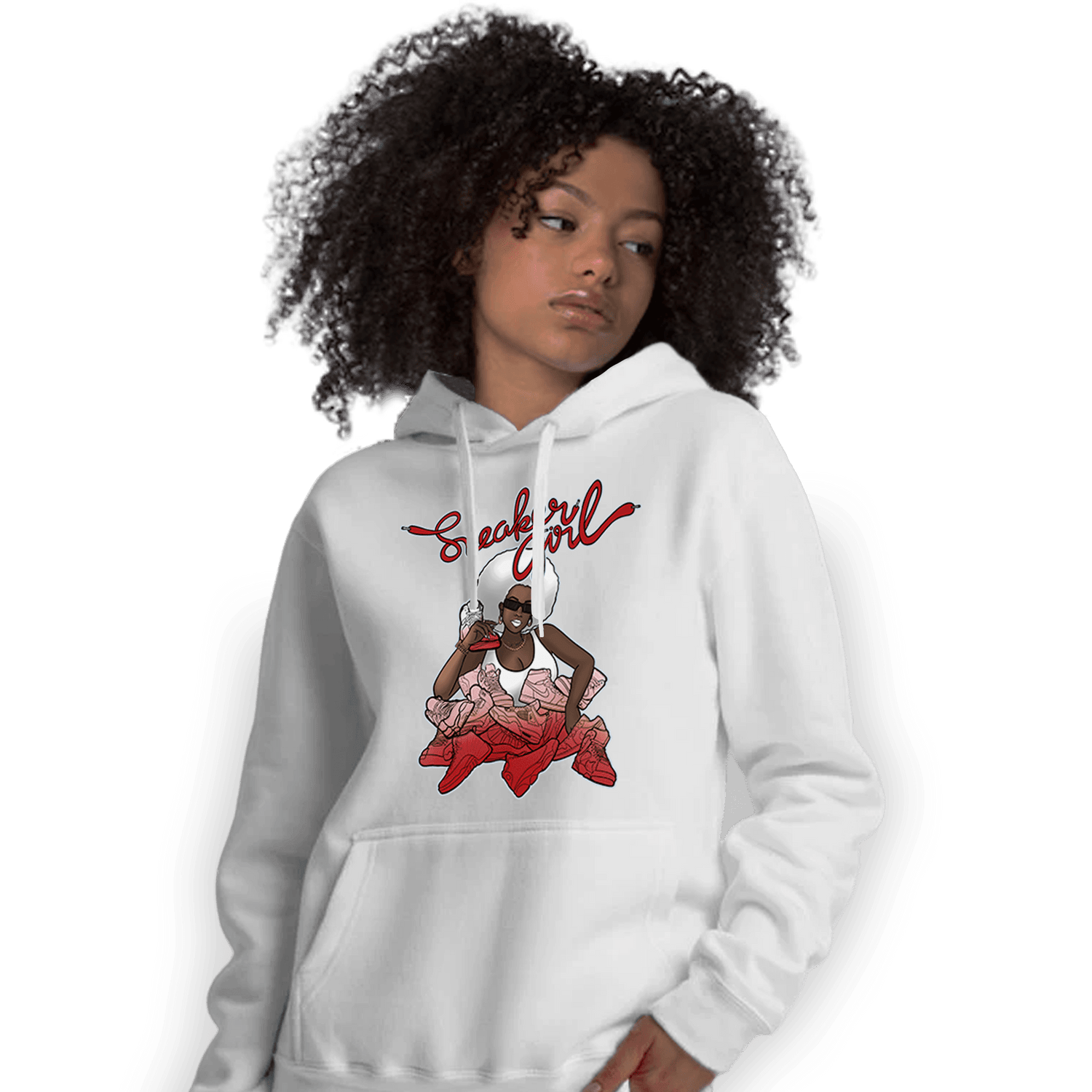 Cherry 11s Hoodie Match Sneaker Girl - NastyJamz