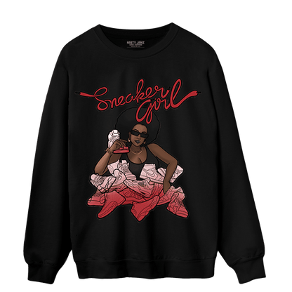 Cherry 12s Sweatshirt Match Sneaker Girl - NastyJamz