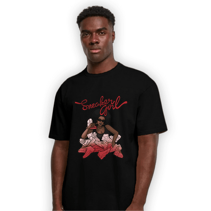 Cherry 12s T Shirt Match Sneaker Girl - NastyJamz